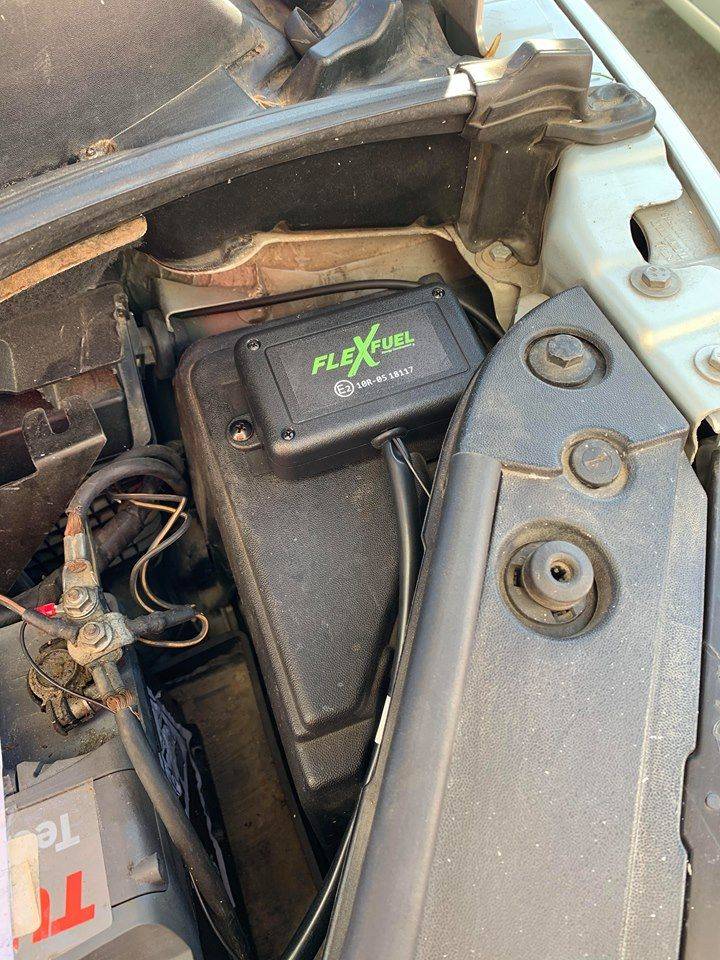 Pose d'un boitier bioéthanol homologué flexfuel près de Saint Raphael